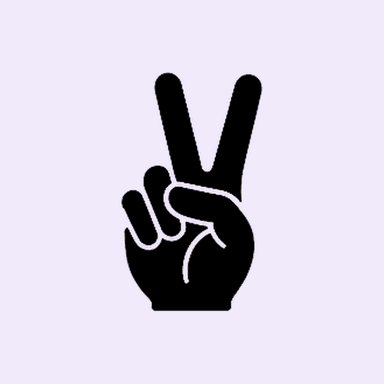 Line illustration representing Peace